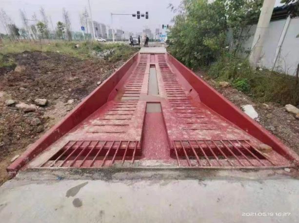 煤礦專用洗車槽定制
